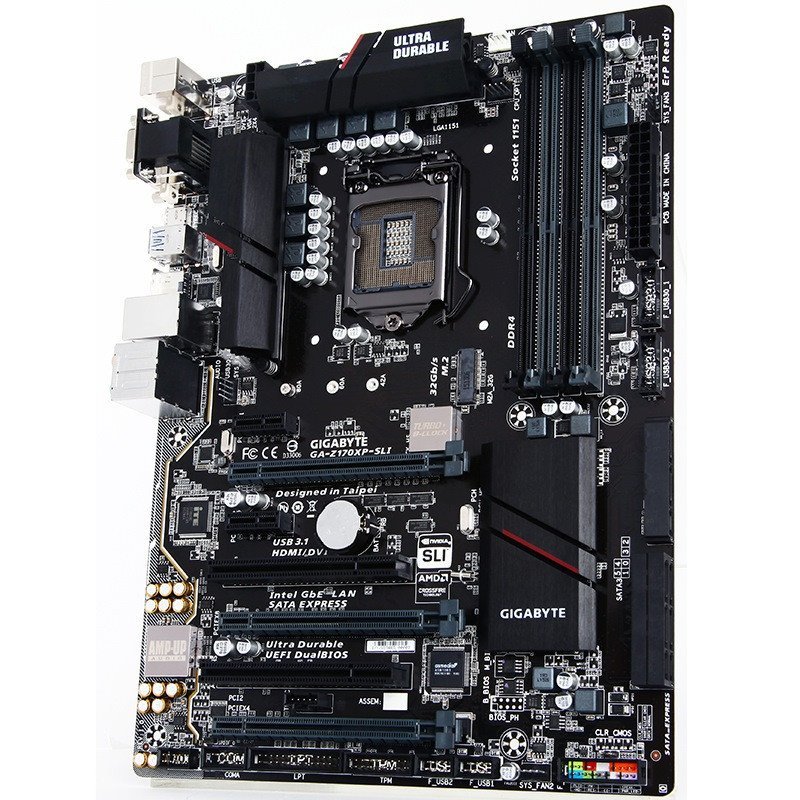 技嘉(gigabyte)z170xp-sli主板 (intel z170/lga 1151)