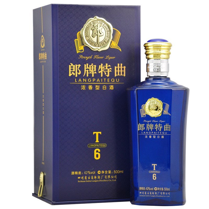 郎酒郎牌特曲T6-42度 浓香型白酒 500ml