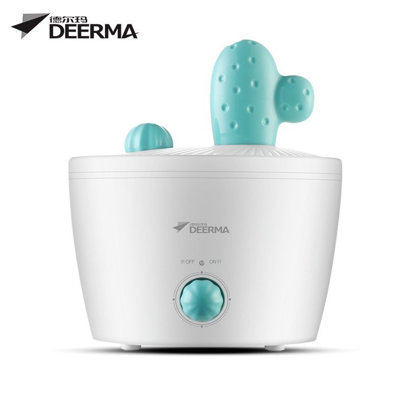 德尔玛（Deerma）DEM-F100 加湿器 家用 迷你 静音 可爱