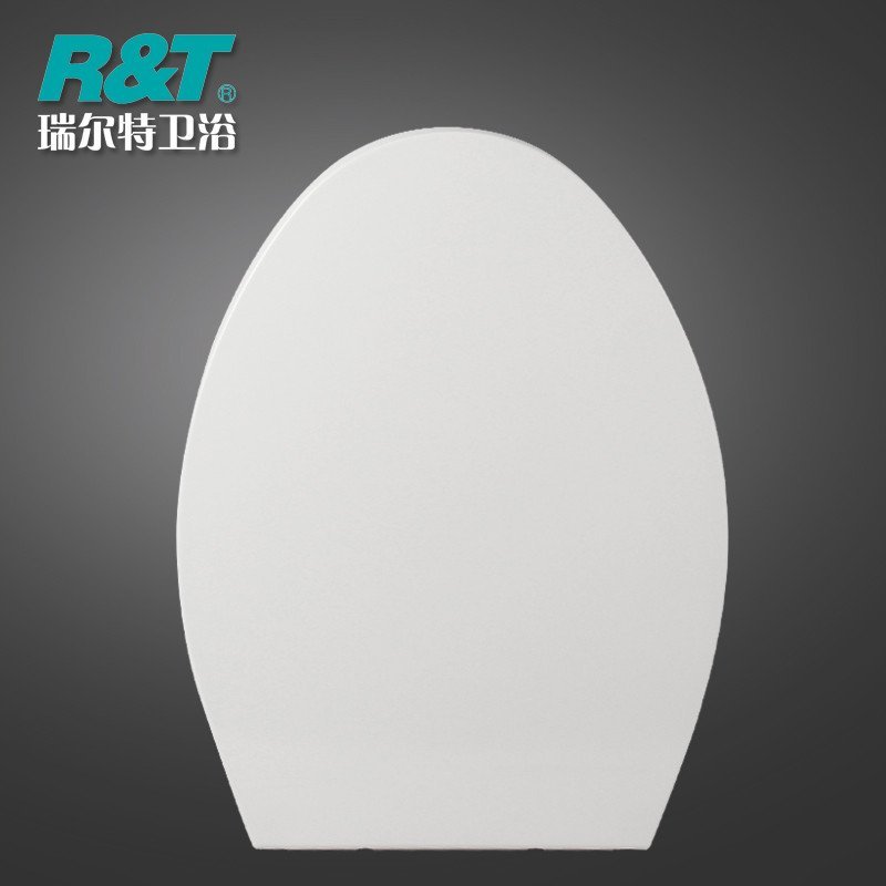 瑞尔特R&T 脲醛树脂坐便器盖板 普通马桶盖B60系列 缓冲慢落静音加厚厕所盖板 B6017V型通用(UF脲醛材料)