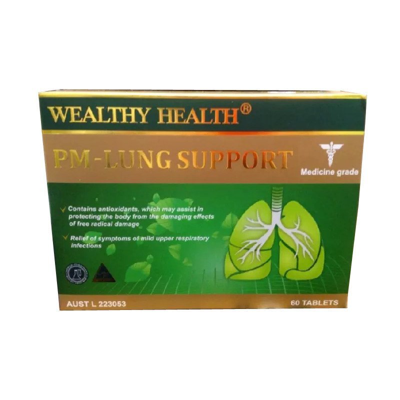 富康(WEALTHY HEALTH ) 清肺灵【60片】清肺片 润肺