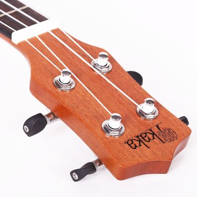 卡卡kaka尤克里里ukulele 小吉他桃花芯云杉单板乐器 23寸kuc-26d云杉