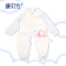 康贝方 婴儿内衣新生儿衣服 纯棉哈衣连体衣 男女宝宝秋冬爬服#2631 73#（适合身高69cm-75cm） 拼接小象开裆蓝色2632