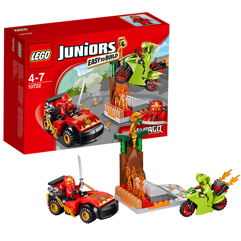 LEGO 乐高 Juniors 小拼砌师系列 幻影忍者毒蛇大对决 10722