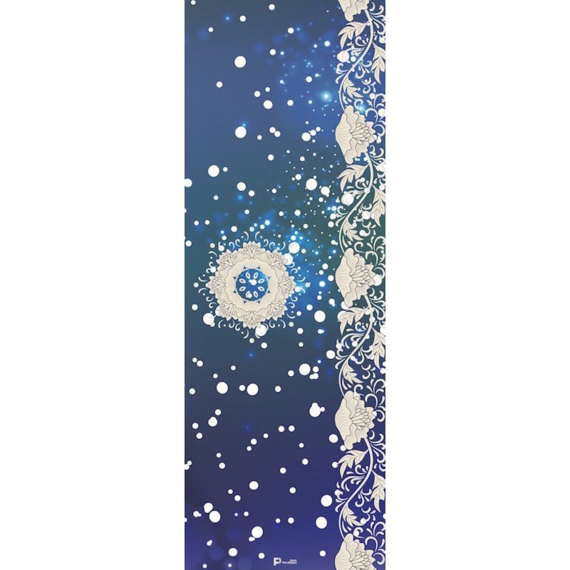 普罗 瑜伽垫健身垫防滑垫垫子瑜伽毯加厚加宽加长无味环保 含单肩背包 南法彩绘系列 Williem星空