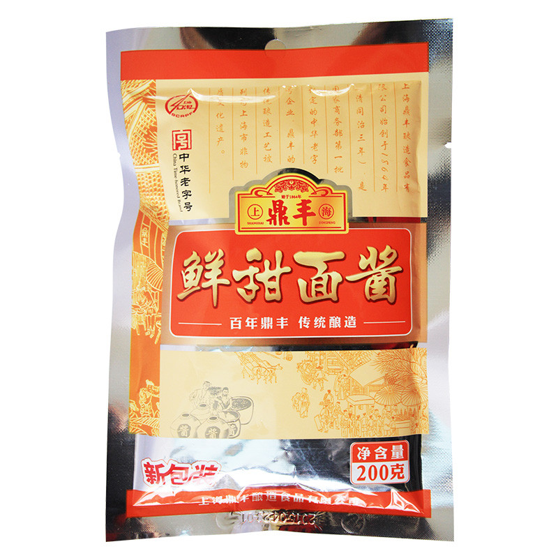 上海鼎丰 鲜甜面酱200g
