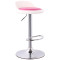 迈亚家具 时尚吧台椅酒吧椅吧椅 高脚升降凳子 欧式吧台凳 现代简约吧凳前台椅子 高款-内玫红外白.