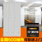 更衣柜员工柜办公文件柜铁皮柜12十二门6六门9九门储存铁衣柜带锁 迈亚家具 三门更衣柜