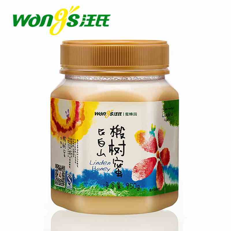 汪氏950克椴树蜜雪蜜白蜜
