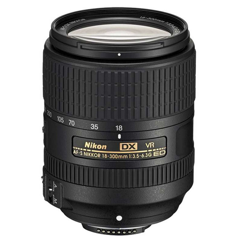 尼康(Nikon) AF-S DX 18-300mm f/3.5-6.3GEDVR 尼康卡口 67mm口径 广角变焦镜头