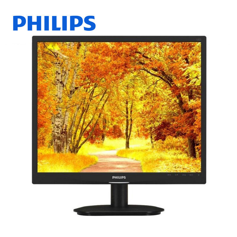 飞利浦（PHILIPS）19S4QAB 19英寸 5:4 IPS屏 内置喇叭液晶显示器