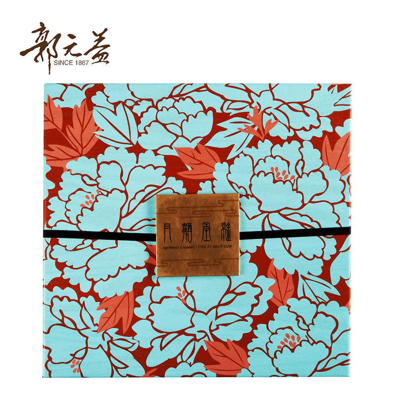 郭元益锦风酿月礼盒（什锦糕点饼干果冻糖果）1309g