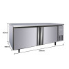 星星(XINGX) TC-18E 1.8米 厨房操作台 商用冷藏保鲜工作台 不锈钢操作台 机械控温 1.8米全冷藏工作台