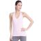 欧伦萨 夏季女士休闲运动瑜伽服上衣 瑜珈健身服多色Y2310 S 粉红色