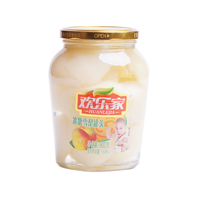 欢乐家糖水雪梨900g