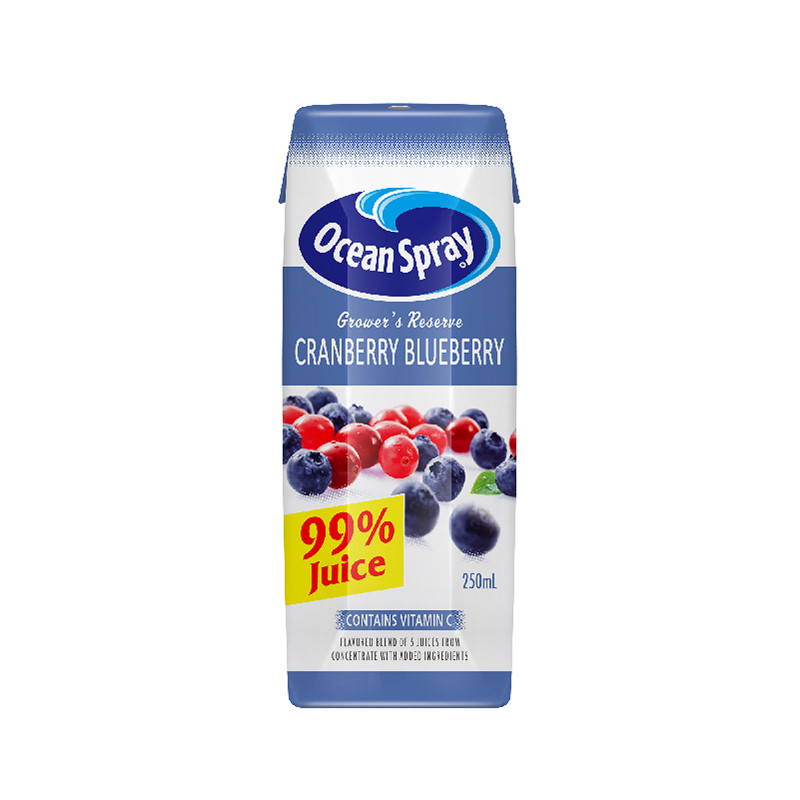 Ocean Spray蓝莓苹果葡萄复合果汁饮料250ml