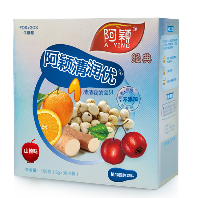 阿颖 清清我的宝贝1清润优（山楂味）150g/盒