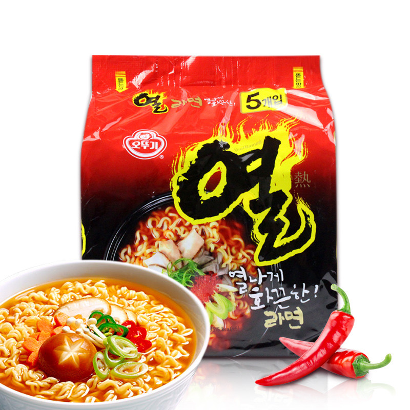 不倒翁火热拉面(油炸方便面)600g
