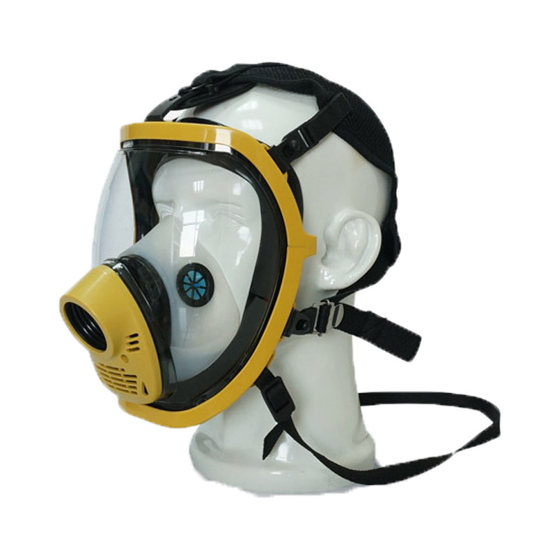 欧伦萨 户外运动防毒面罩全面罩 防毒面具 均码 800+7号滤毒罐