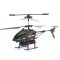 欧伦萨 3.5通合金遥控飞机直升机高清航拍带摄像头飞行器 黑色