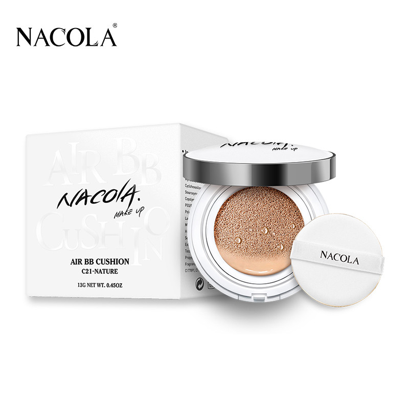 NACOLA 皙润亮肤遮瑕气垫BB霜 （自然色）13g