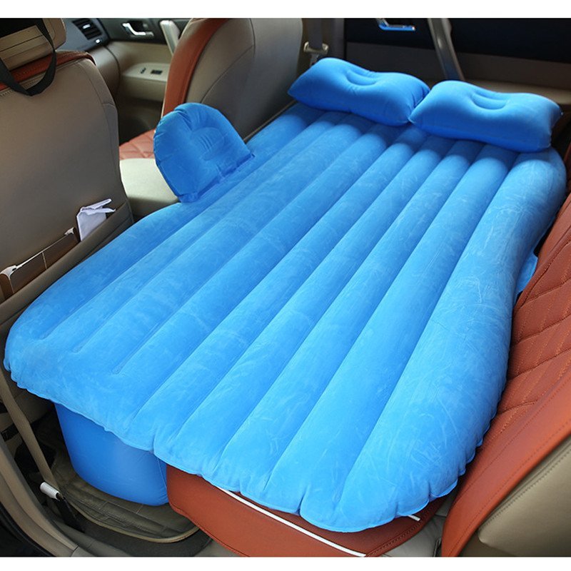户外运动车中旅行suv轿车后排自驾游车载汽车充气床垫植绒车震床轿车