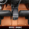 起亚KX5脚垫 起亚kx5改装专用脚垫全包围环保丝圈脚垫汽车脚垫 琥珀棕--舒适版