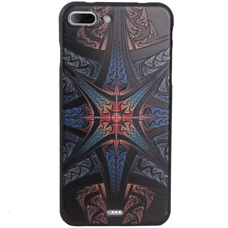 魅爱琳 苹果7plus手机套 卡通浮雕软套 iPhone8 Plus手机壳 5.5保护套 保护壳外壳 全包防摔可爱男女 【iPhone7&8Plus】5.5★魔幻新星