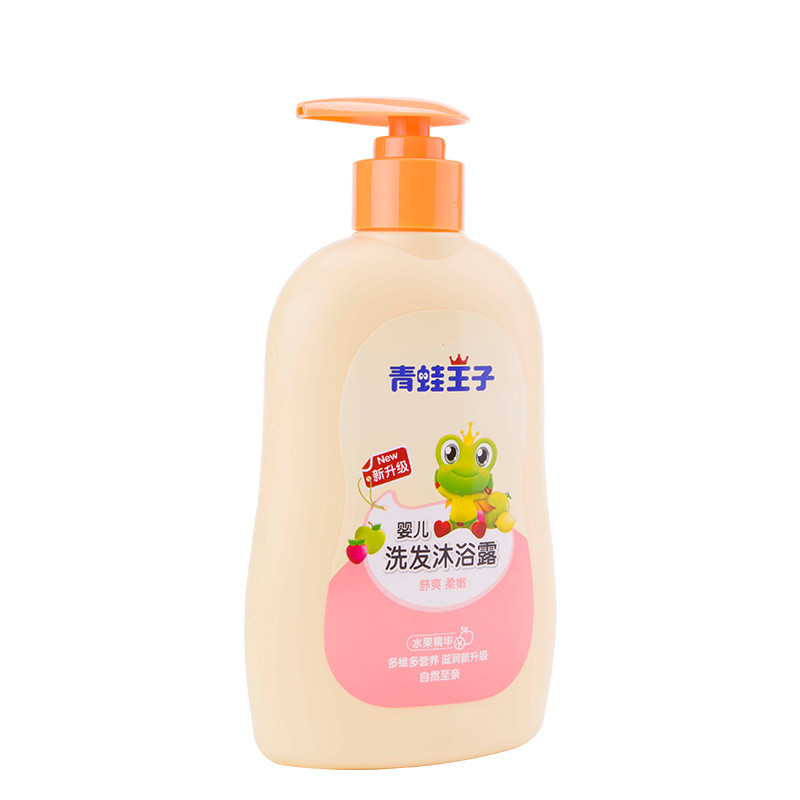 青蛙王子婴儿洗发沐浴露（水果精华）.310ml