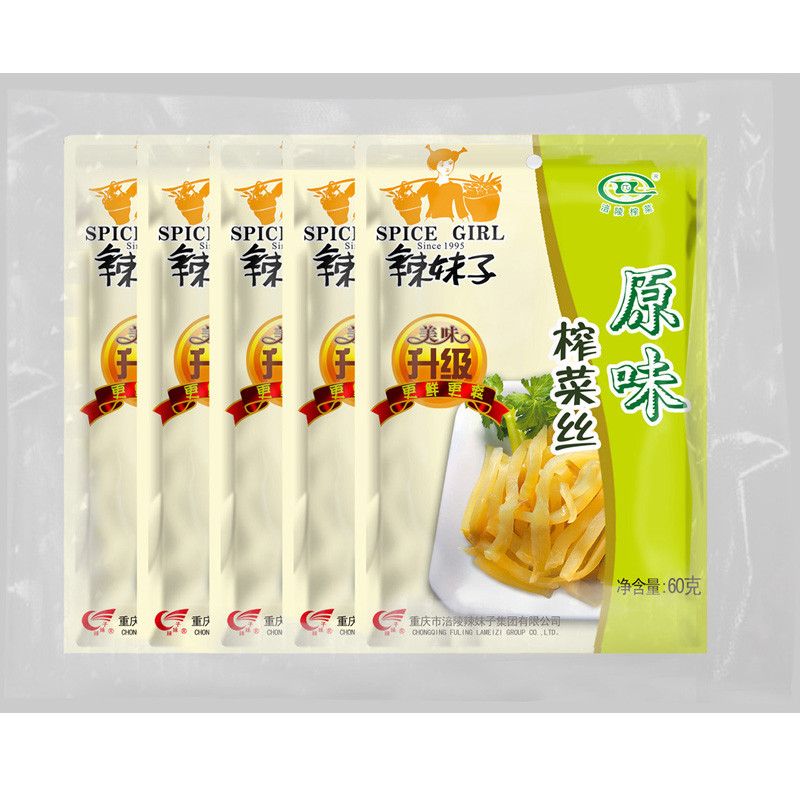 辣妹子原味菜丝60gx5