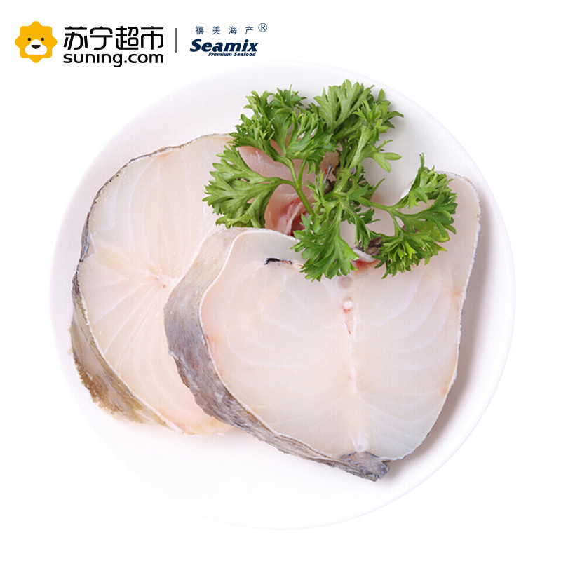 禧美海产 真鳕鱼带皮段500g