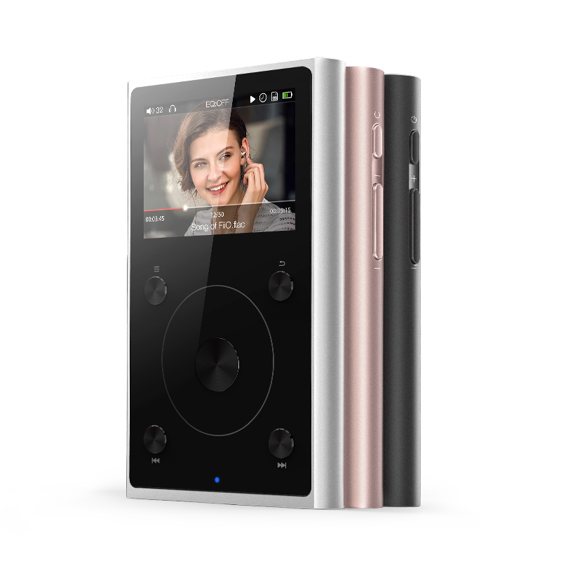 Fiio/飞傲X1二代 hifi高清无损便携MP3发烧音乐播放器有屏运动随身听 黑色