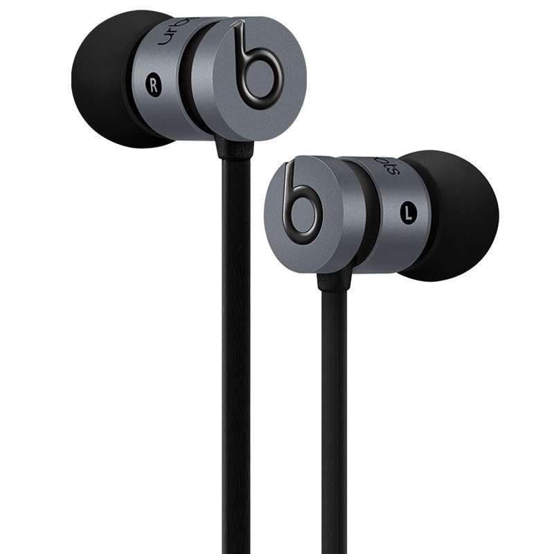 Beats urbeats 入耳式耳机 手机耳机 重低音线控耳塞式带麦耳机 深灰色