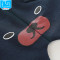 依尔婴婴童裤子春秋季儿童通用长裤外出服卡通造形裤子休闲裤RBK005-1 RBK005-麻灰 90cm建议身高80-90cm（号码偏小请参照尺码表）