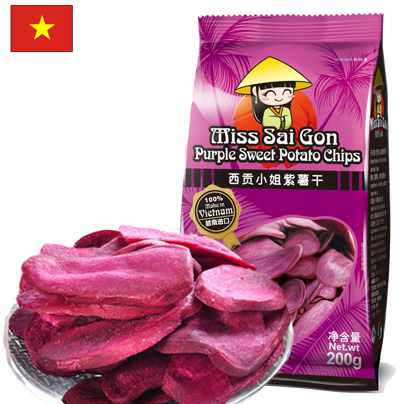 Miss SaiGon 西贡小姐紫薯干200g
