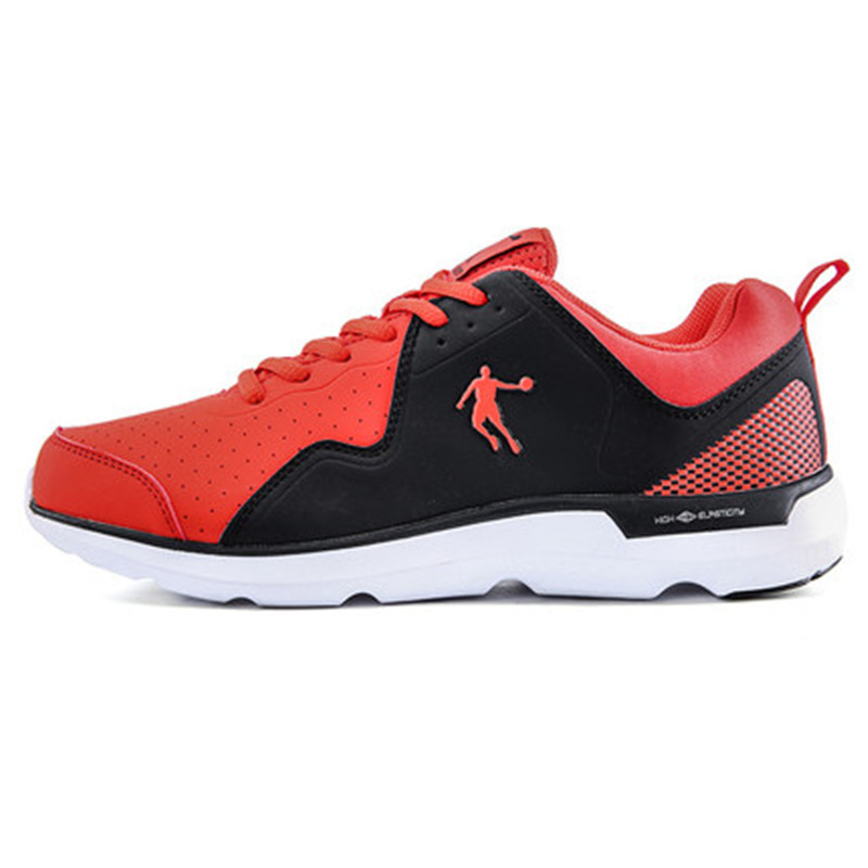 乔丹男鞋跑步鞋2016秋季新款运动休闲百搭跑鞋防滑耐磨XM3560226 极致红/黑色 42.5