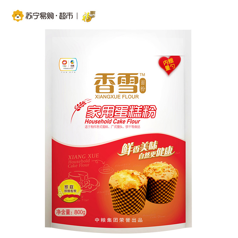 中粮香雪家用蛋糕粉800g