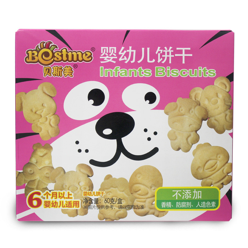 bestme贝斯美婴幼儿饼干60g/盒