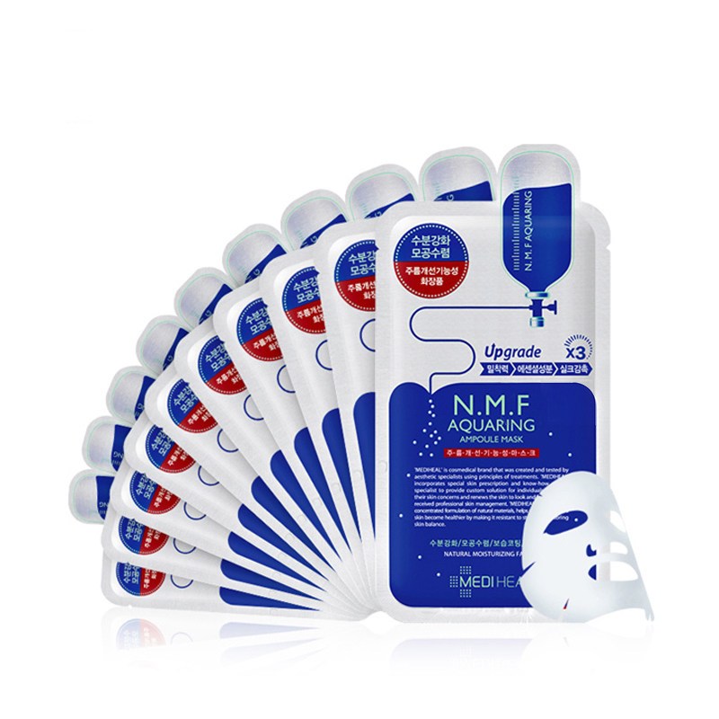 美迪惠尔潘士力柔滑保湿面膜25mlx10片/盒高清实拍图