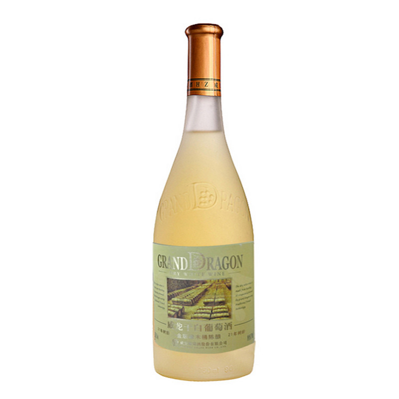 威龙红酒 金版橡木桶陈酿21年树龄雷司令干白葡萄酒 750ml