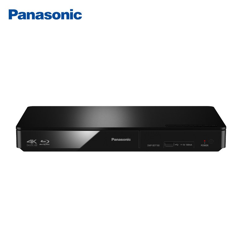 松下（Panasonic）DMP-BDT180GK 4K播放机dvd影碟机3D蓝光播放器 （黑色）