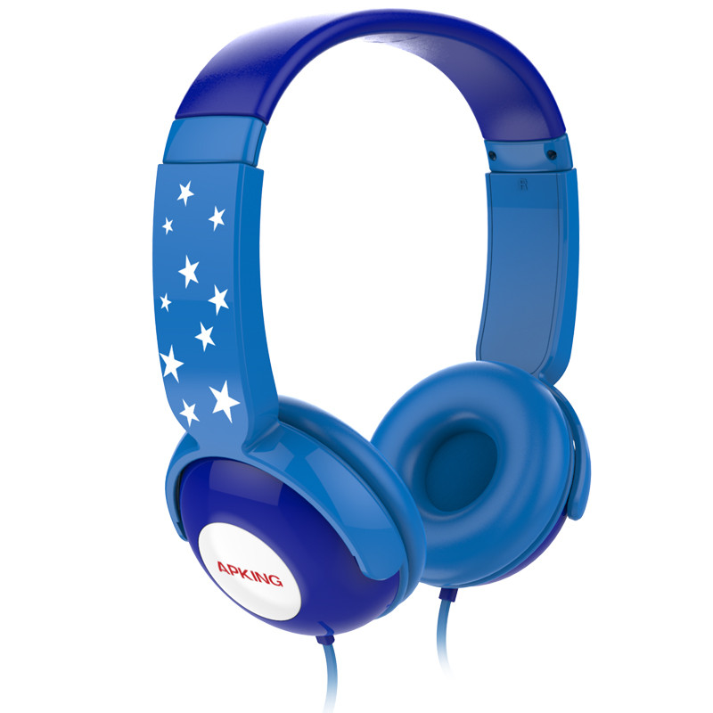 爱谱王（Apking）KH303 头戴式儿童耳机 蓝色