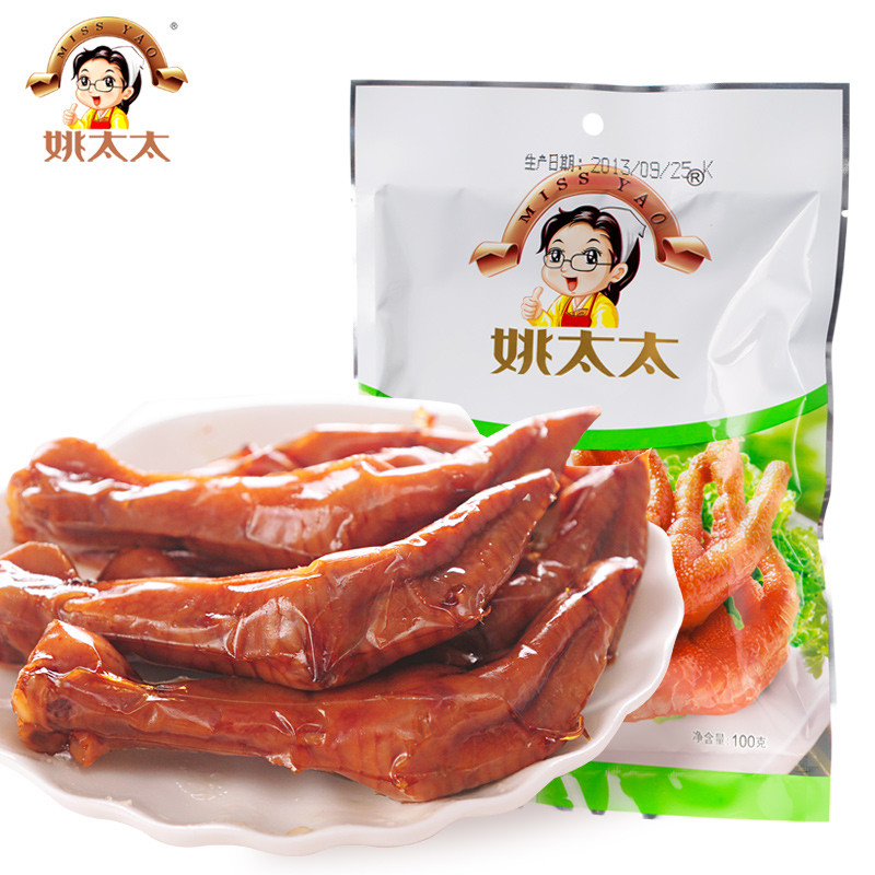 姚太太奥味凤爪100g
