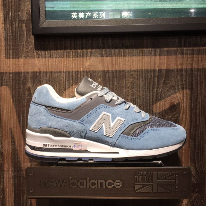 New Balance/NB 99X系列男鞋女鞋复古鞋跑步鞋休闲运动鞋英美产997系列M997CHT/CSP/CUR 蓝色 40码