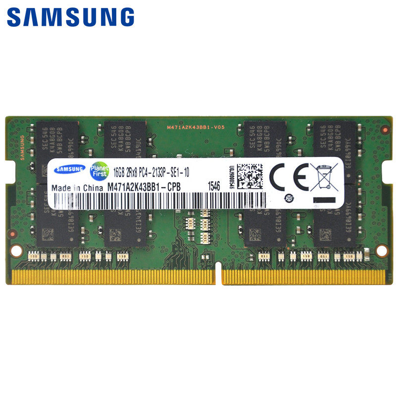 【苏宁自营】SAMSUNG/三星 16G DDR4 2133笔记本内存条