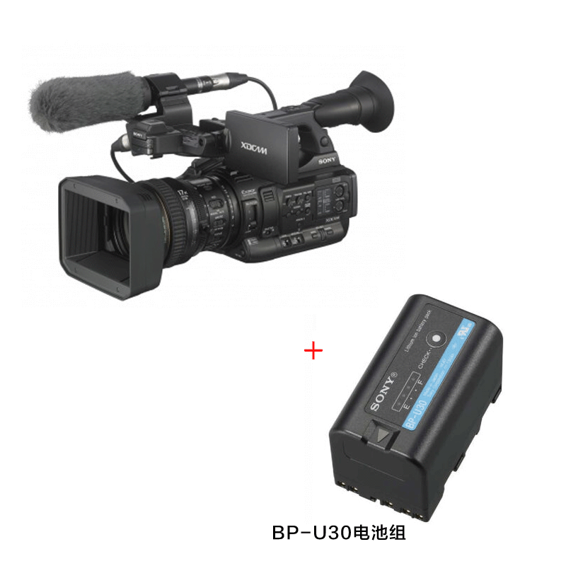 索尼（SONY）PXW-X280手持式存储卡摄录一体机高清摄像机3.5英寸显示屏2.07MPI有效像素（专业摄像机套餐）