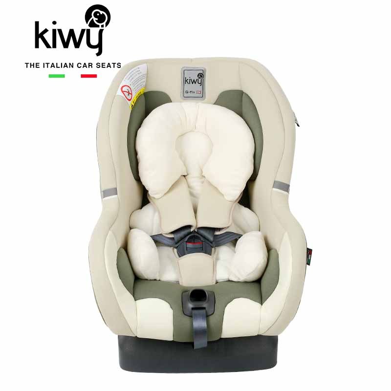 kiwy原装进口宝宝汽车儿童安全座椅isofix硬接口0-4岁 新生婴儿双向可躺 哈雷卫士