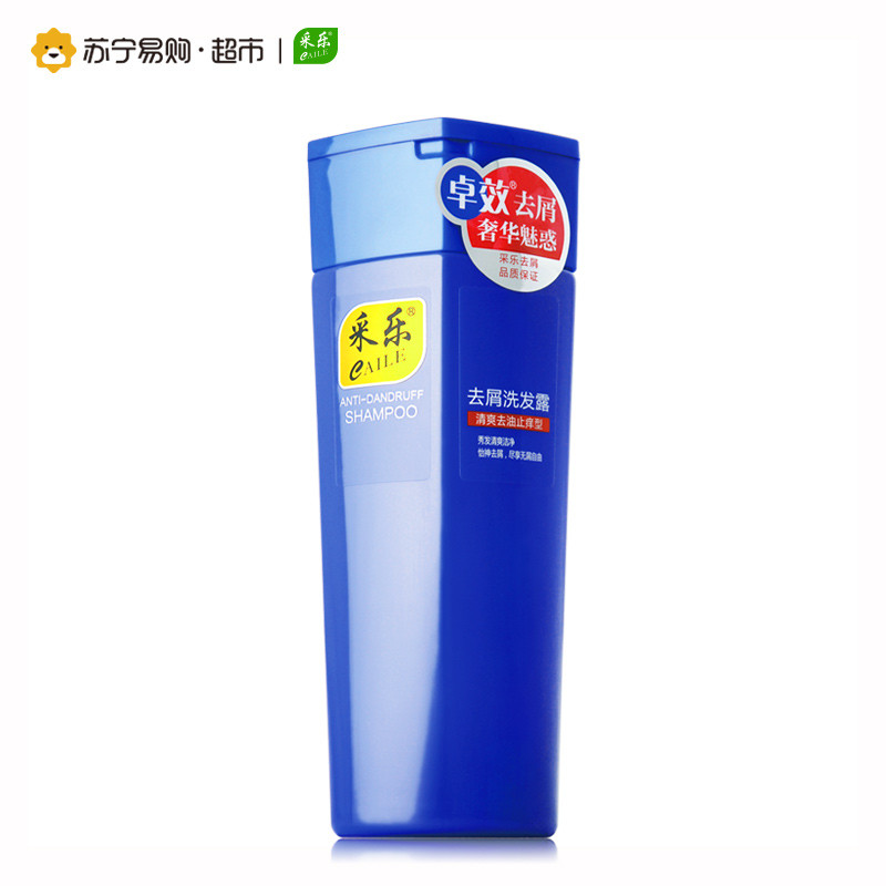 采乐去屑洗发露清爽去油止痒型400ml