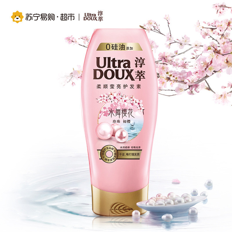淳萃（UltraDOUX）水舞樱花柔顺莹亮护发素400mL