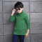 儿童针织衫打底男童毛衣套头冬加厚毛线衣中大童羊毛衫 120cm(适合身高110cm) 绿色